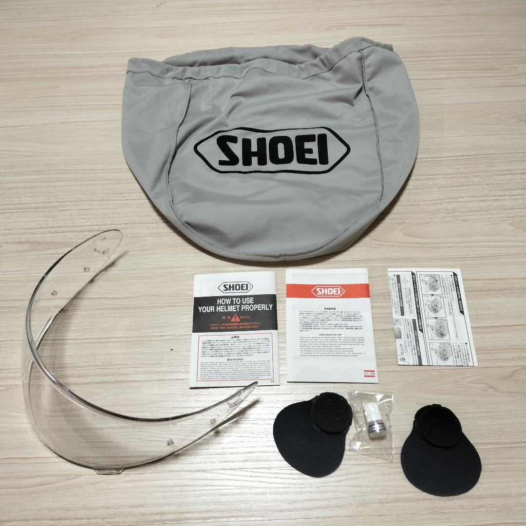 SHOEI ショウエイ Z-7 マッドブラック Mサイズ スモークシールド