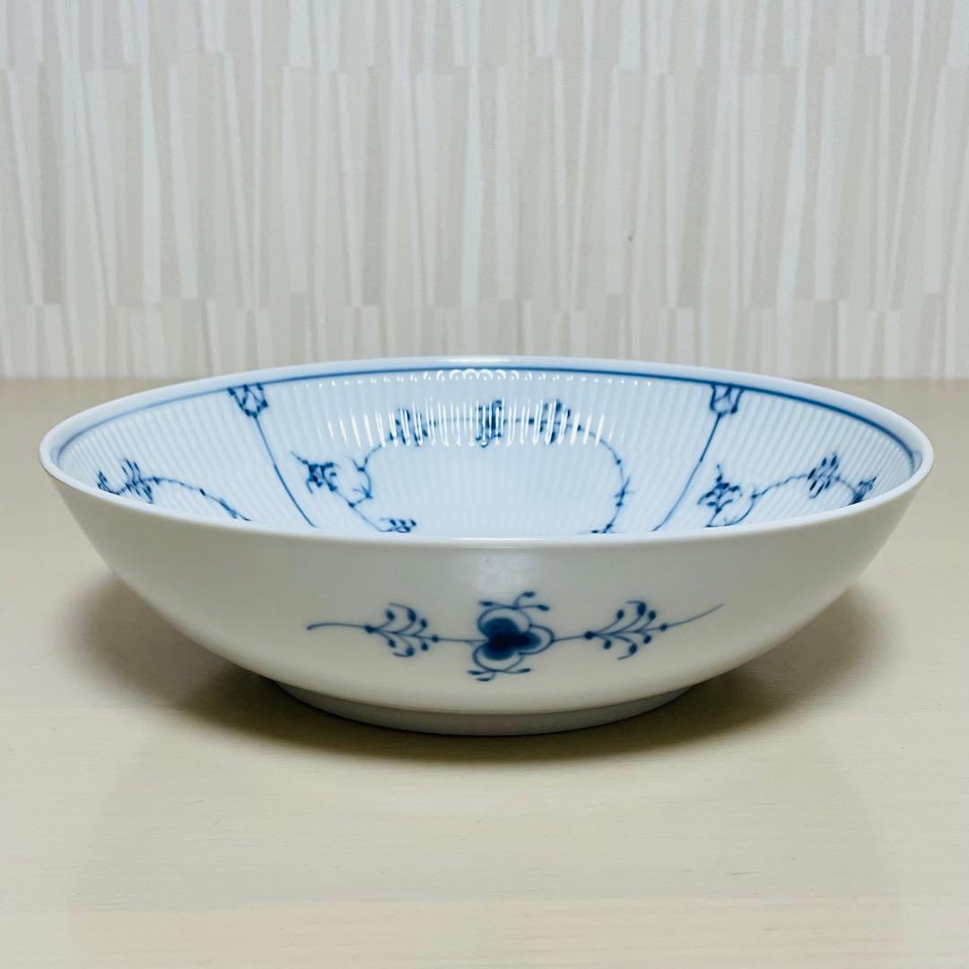 ロイヤルコペンハーゲン ブルーフルーテッド プレイン ボウル 鉢
