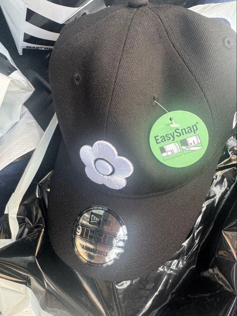 帽子 NEW ERA x MARY QUANT Big Daisy Cap Black