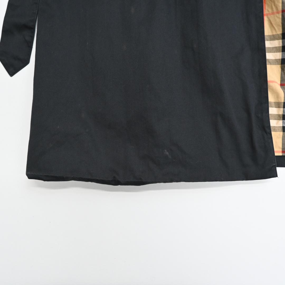 47333★バーバリーズ コート ノバチェック トレンチコート　ノヴァチェック