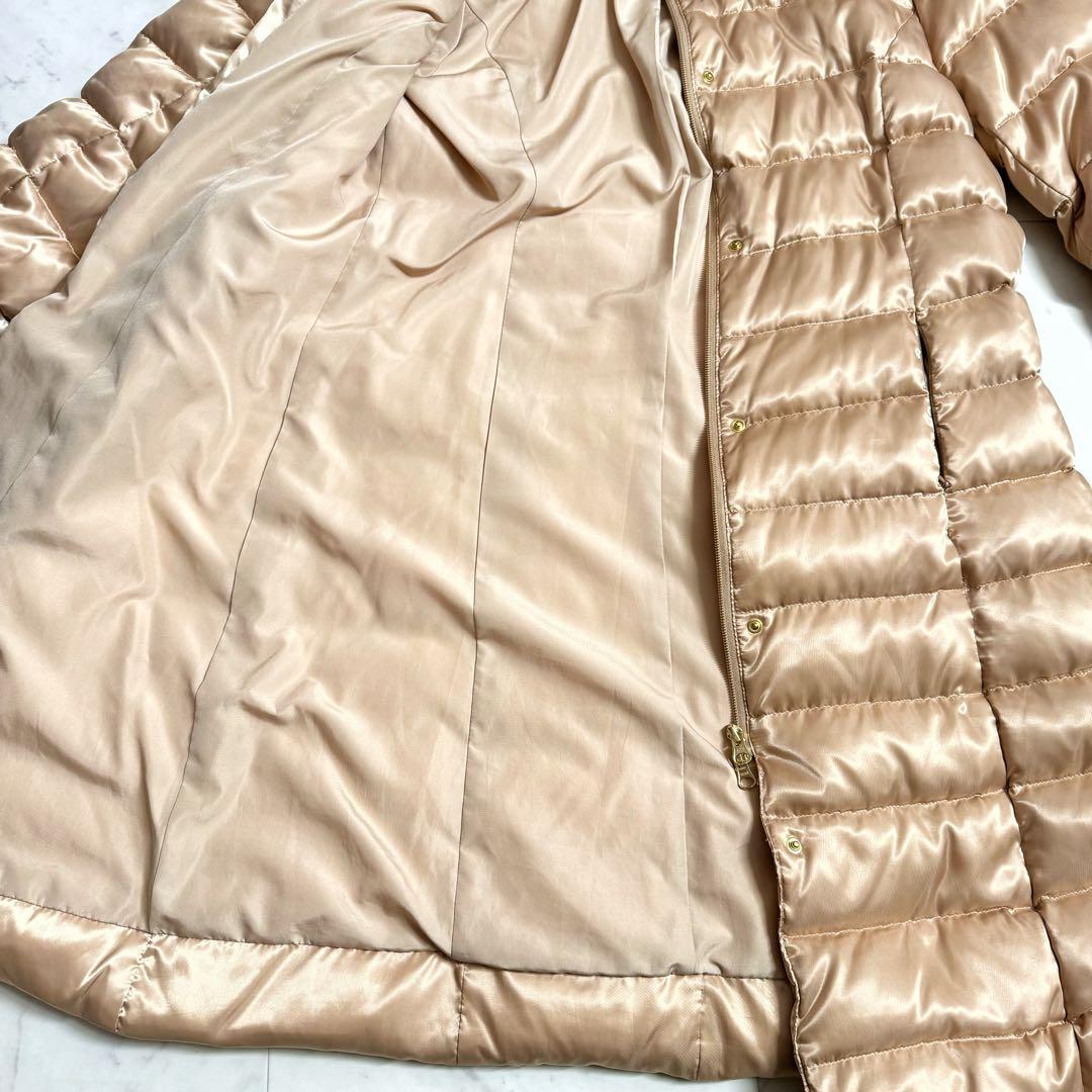 美品♪ XL・LL ルイルエブティック 金ジップ金ボタン ダウンコート