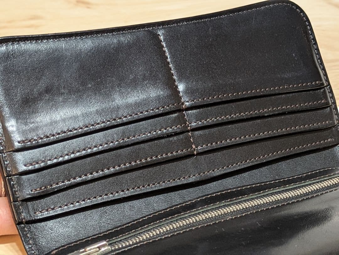 WILDSWANS ブラック 長財布 サーフス