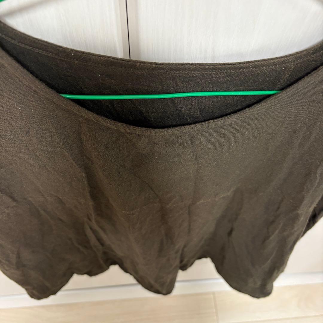 タマキニイメ ストンT プルオーバー 綿 焦茶色　ブラウン　トップス　中古美品