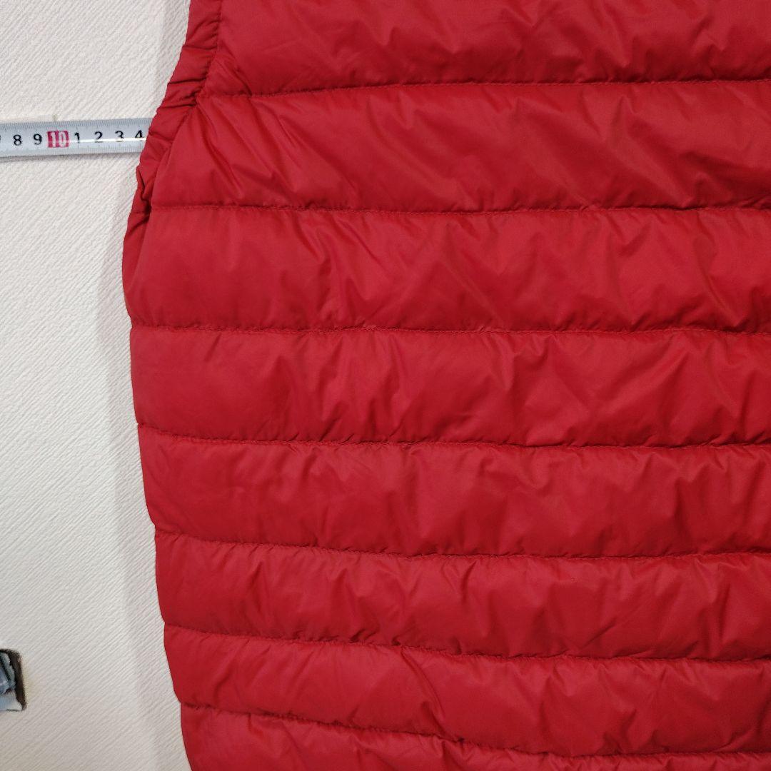 DANTON レッド キルティングベスト