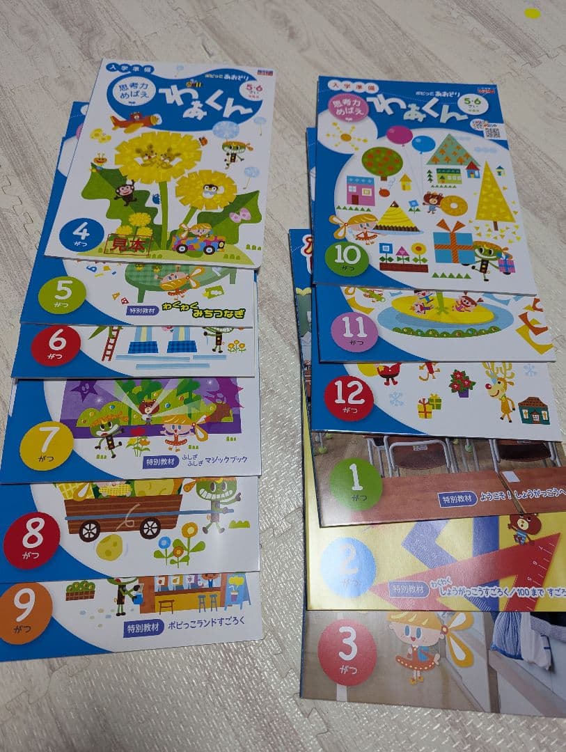 ポピー　あおどり　1年分