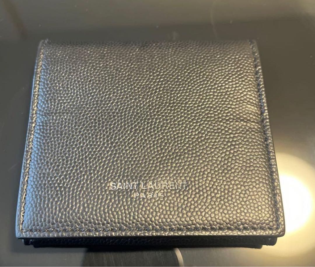 サンローラン　二つ折りマネークリップとケース