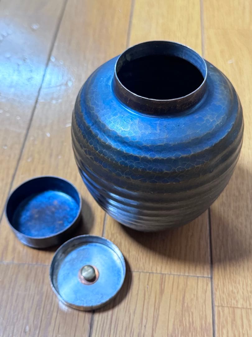 玉川堂　茶筒　茶入　茶道具 鎚起銅器