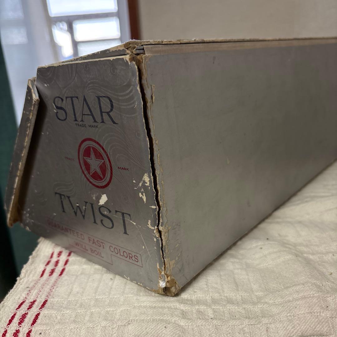 USA ビンテージ　販売促進　糸什器　糸ケースと糸　セット