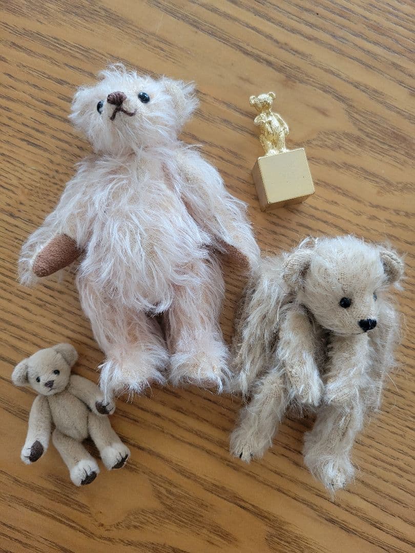 テディベアセット　ハンドメイド　作家作