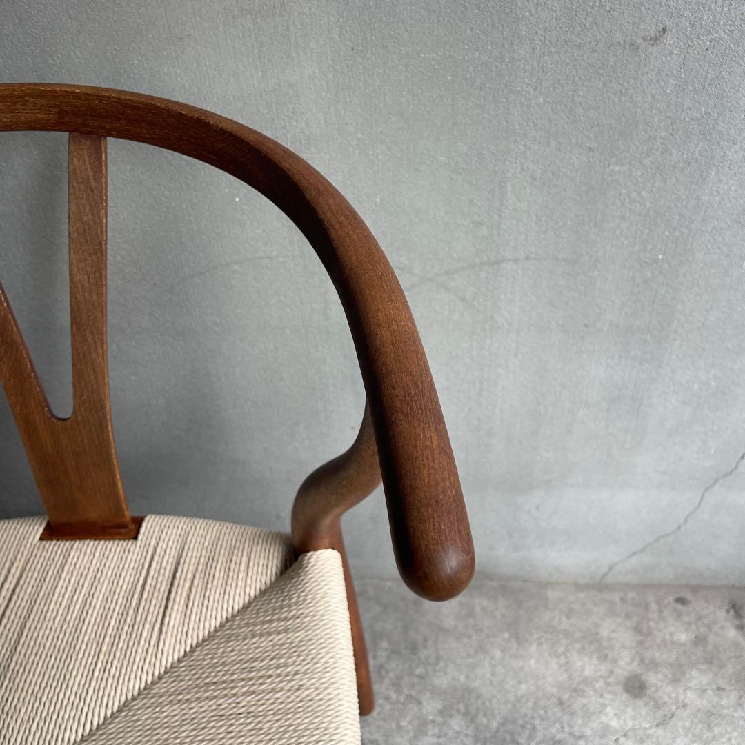 正規品 座面張り替え　70sカールハンセン＆サン CH24 (Yチェア)オーク材