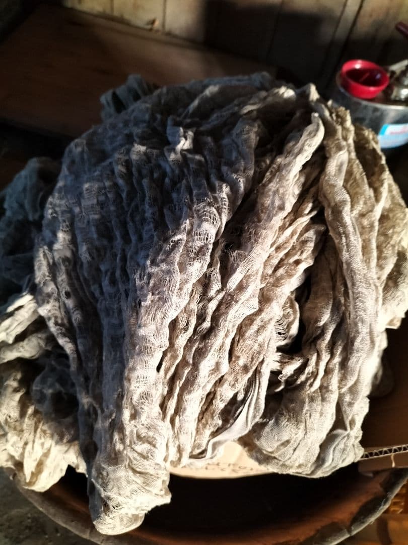 農業に使っていたそうです。カバー不織布？商品説明必読を　量がある感じです