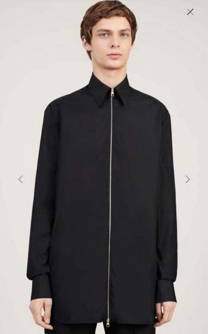 dunhill ダンヒル　ダブルジップシャツ