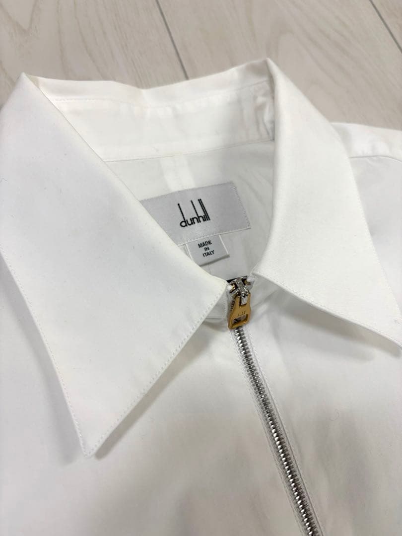 dunhill ダンヒル　ダブルジップシャツ