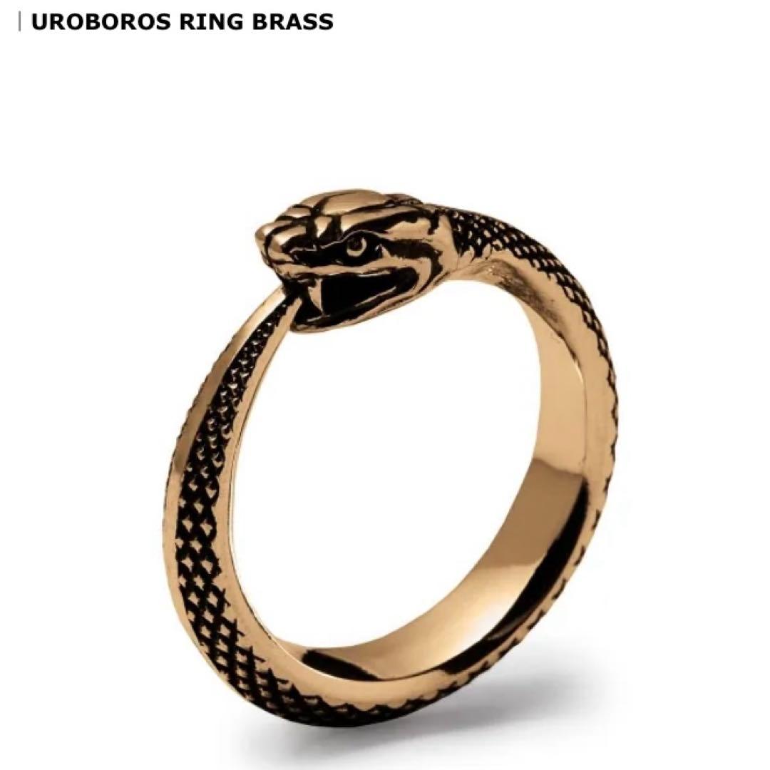 softmachine リング　UROBOROS RING BRASS 真鍮