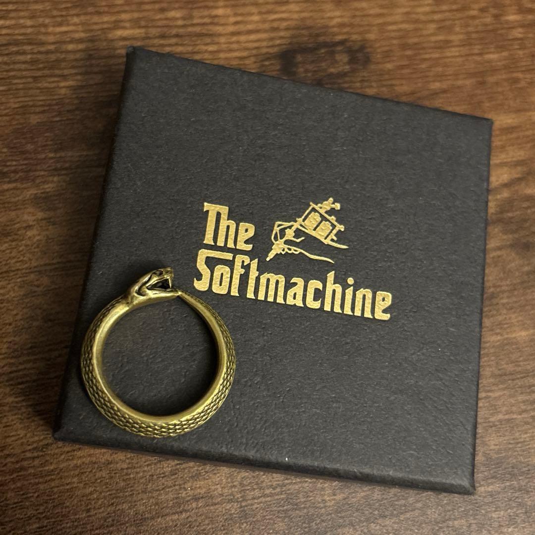softmachine リング　UROBOROS RING BRASS 真鍮