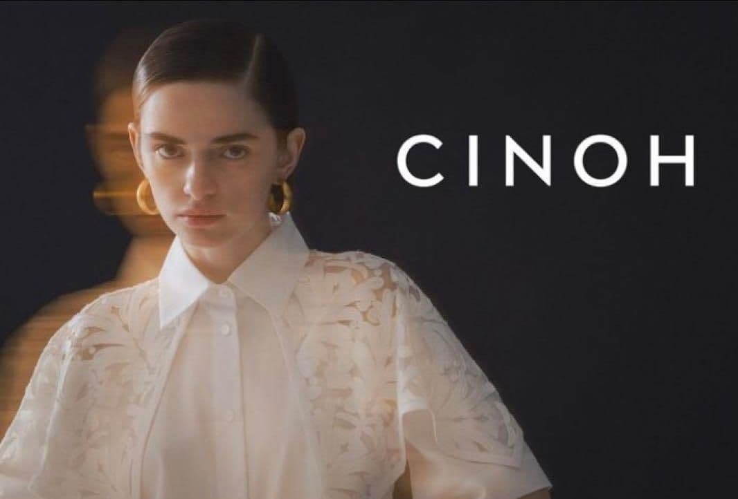 も*も様 新品タグ付 CINOH SUPIMA ハーフスリーブケープシャツ