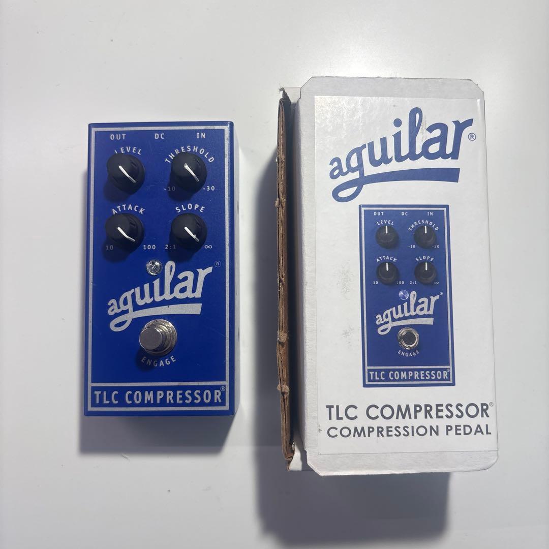 【美品箱あり】aguilar TLC COMPRESSOR ベースエフェクター