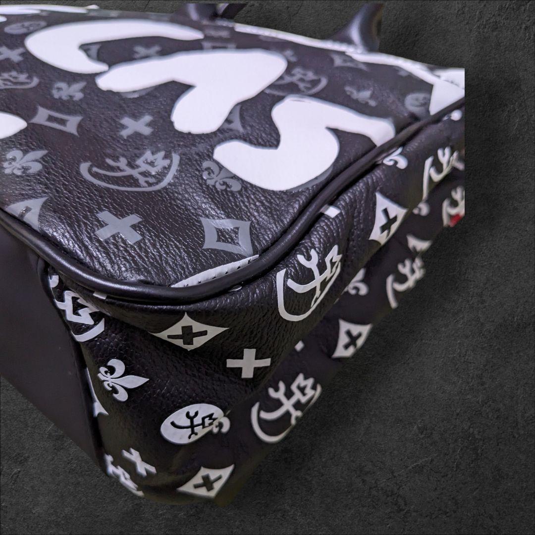 未使用級 カステルバジャック ヤリス ハンドバッグ ミニ レザー ブラック