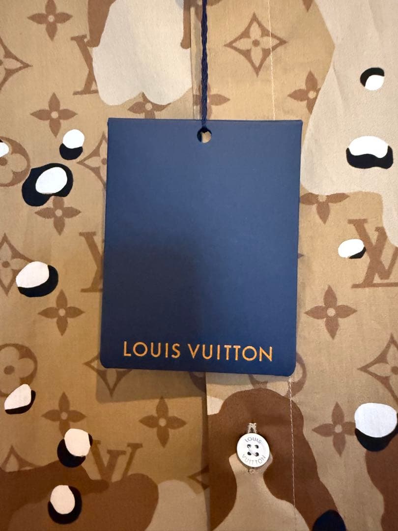 LOUIS VUITTON モノグラム カモフラージュ ロングスリーブ シャツ