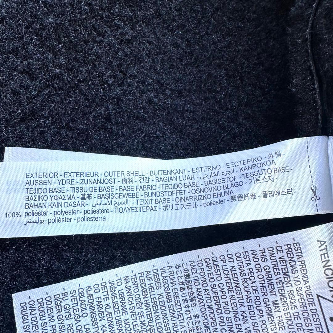 美品　ZARA ムートンジャケット B-3 ライダース レザージャケット 短丈