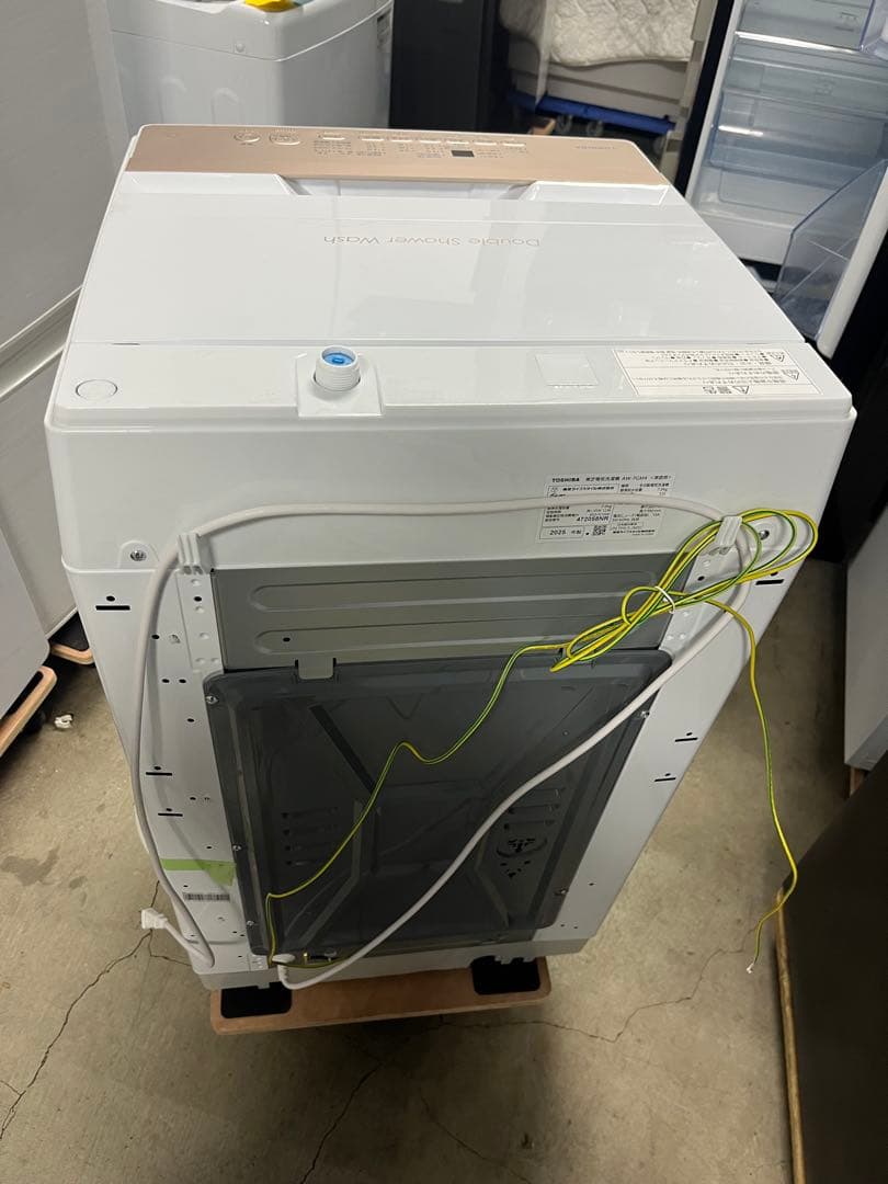 女性オーナー【2025年製】極美品 TOSHIBA 洗濯機 7kg T