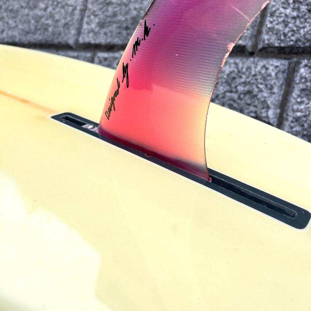 サーフボード　ロングボード　9’0ft フィン　ケース付き　中古美品　浮力十分