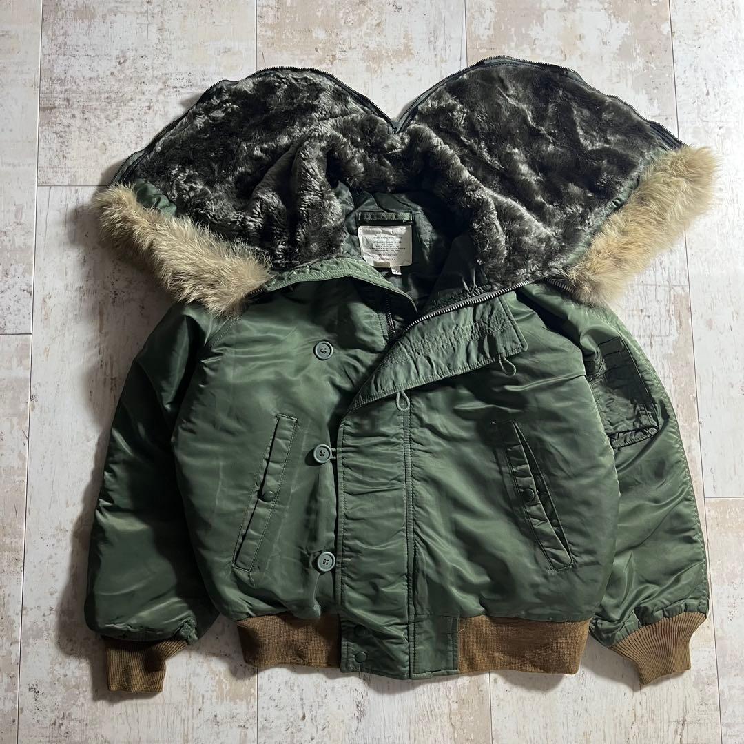 80s SPIEWAK y2k アメリカ製 N2-B 短丈 フライト ブルソン