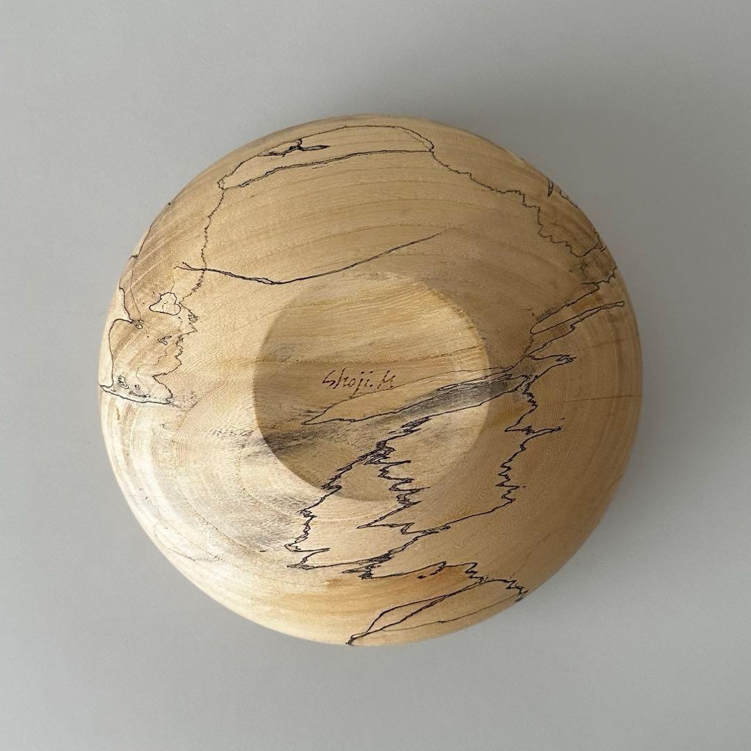盛永省治 木工作品 えのき ボウル オブジェ