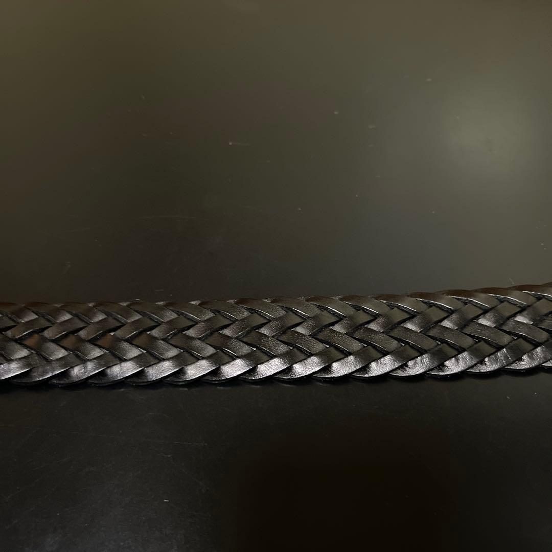 m*u様 J&M davidsonメッシュベルト ブラック 34 85