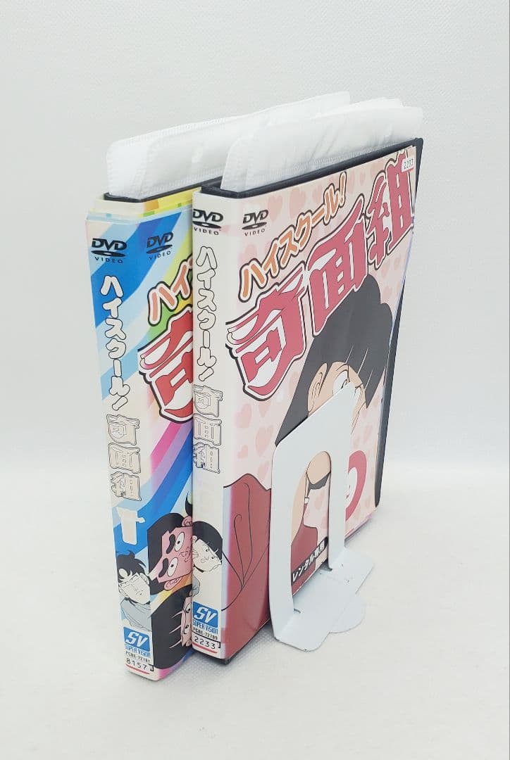 ハイスクール奇面組　アニメ　DVD 　全巻　レンタル　一部ジャンク