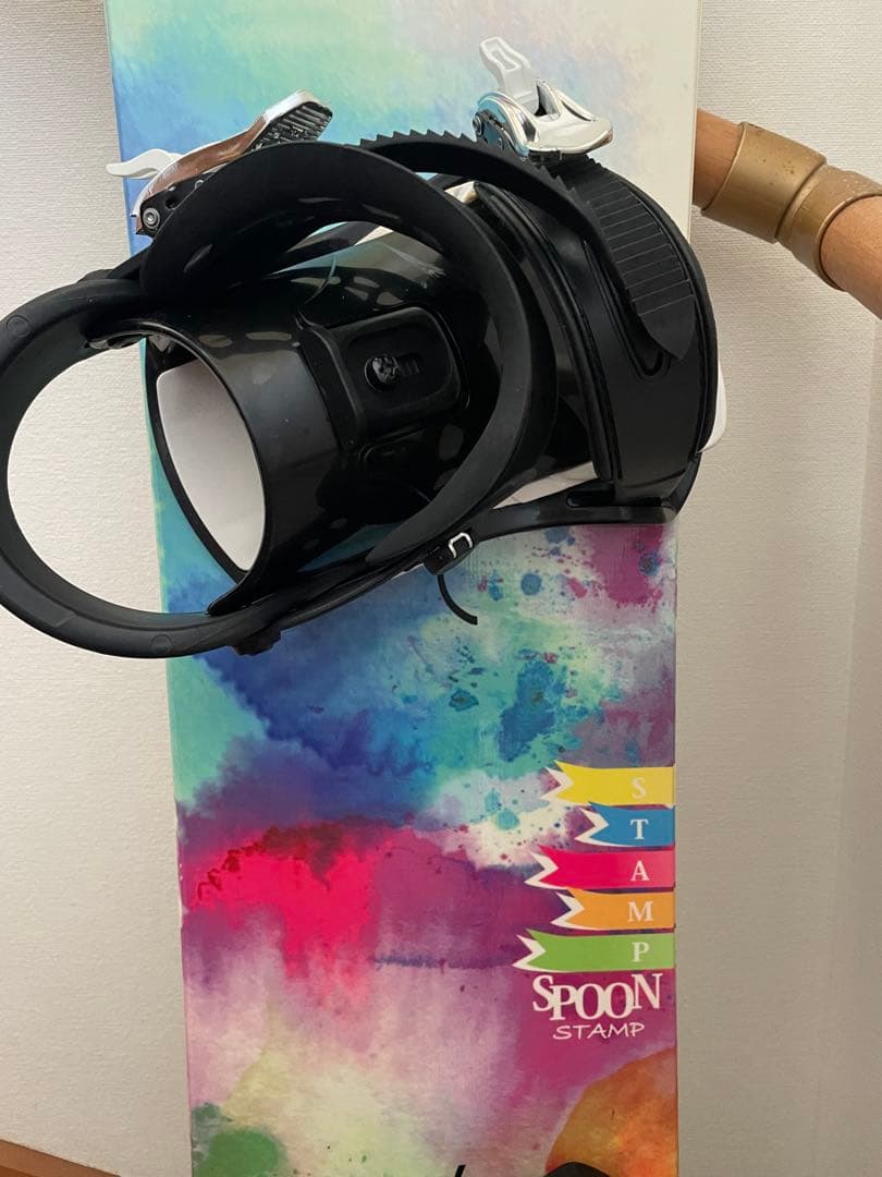 Spoon Stamp スノーボード マルチカラー　バートン120cm