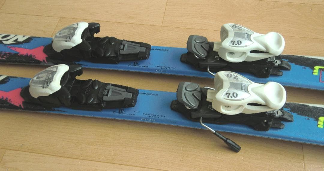 ■送料無料■ノルディカ＋Hart■子供用スキーセット■板120靴22■WAX済■