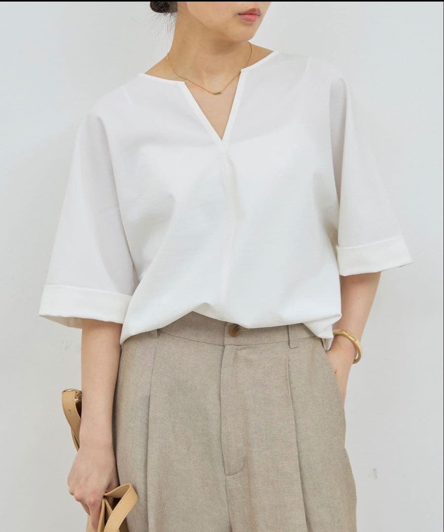 未使用品⭐︎GALLARDAGALANTE スキッパーブラウス