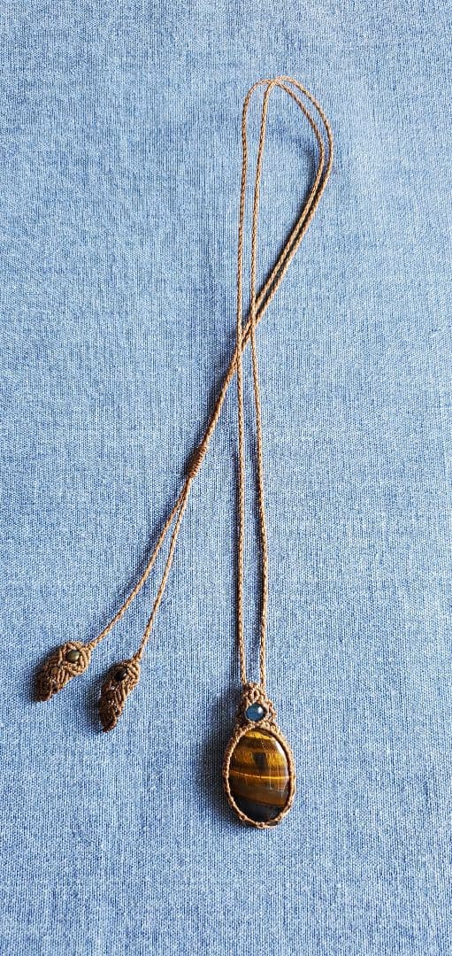えだまめ様　マクラメネックレス　2点おまとめです