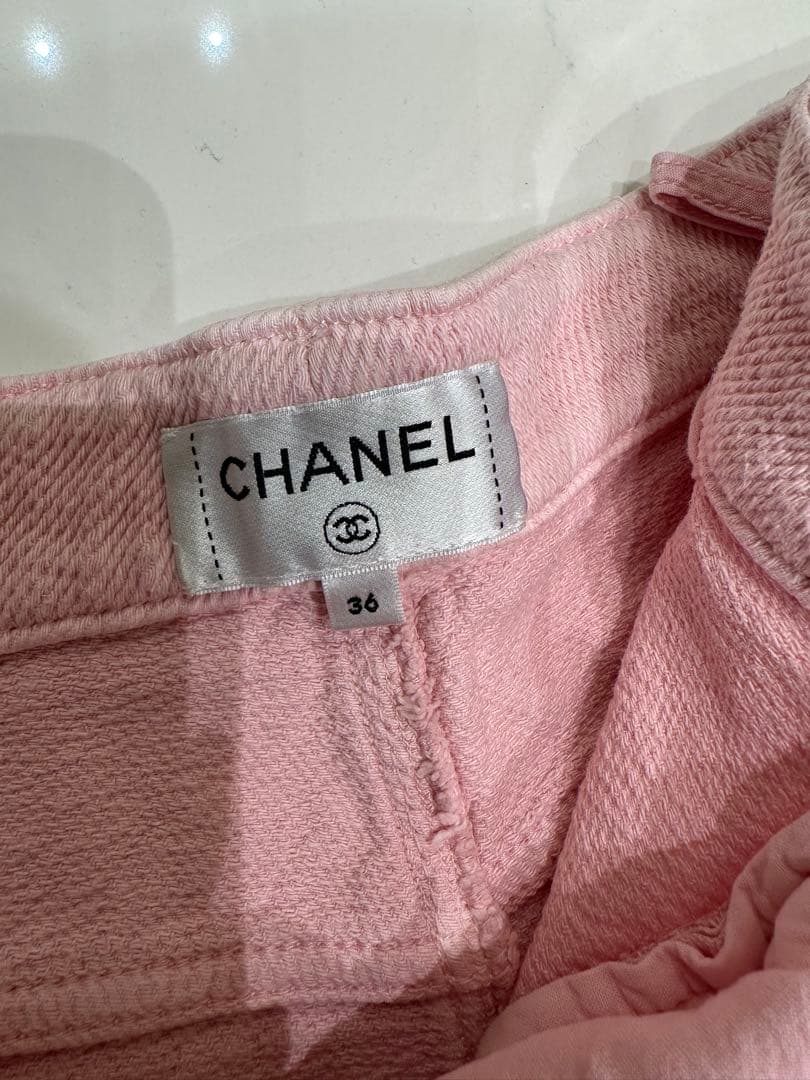 CHANEL ココベルトパンツ