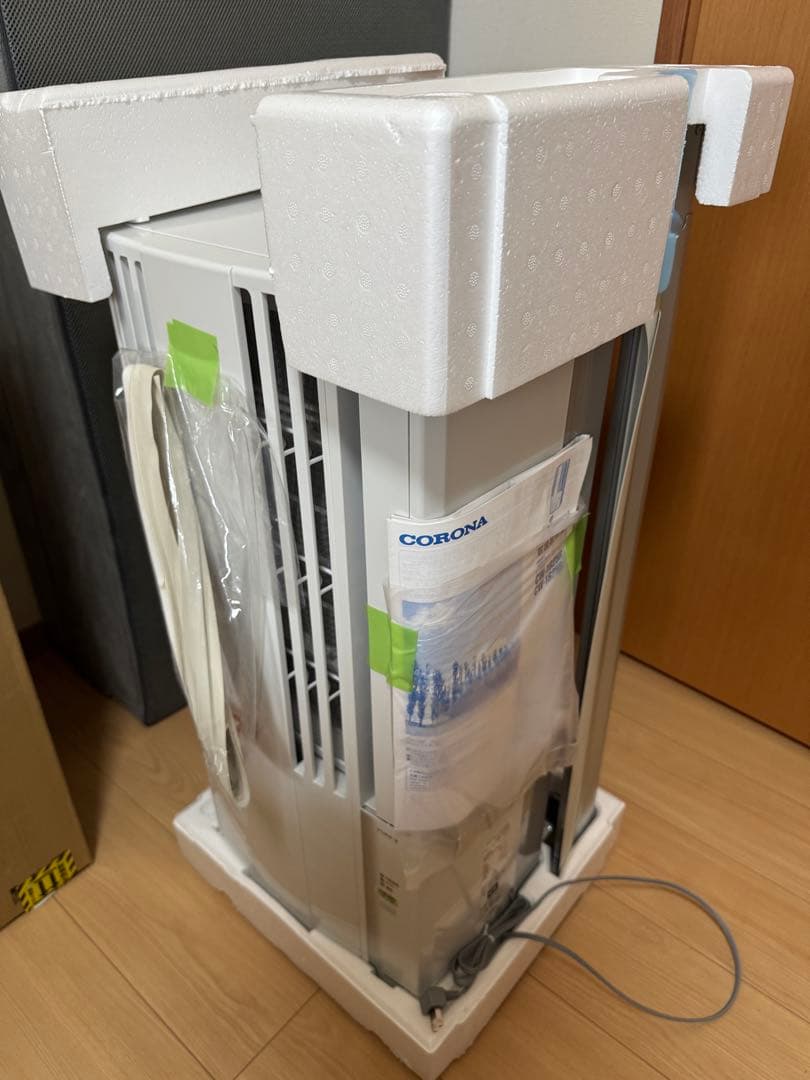 【美品】【最新】CORONA 窓用エアコン CW-1625R(一部新品未開封)