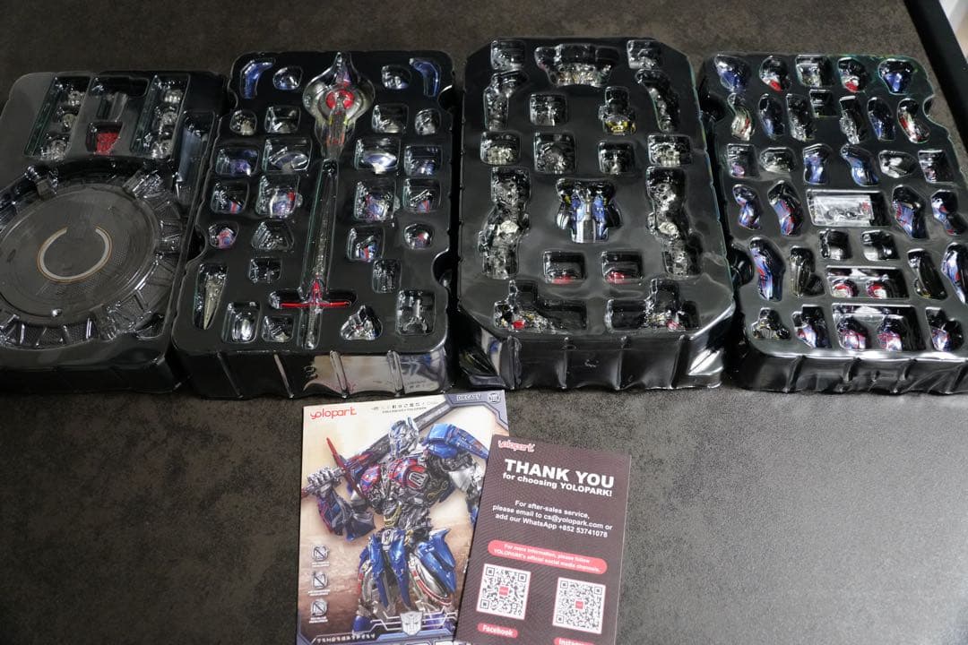 未使用‼️YOLOPARKトランスフォーマー 最後の騎士王 オプティマス・プライム