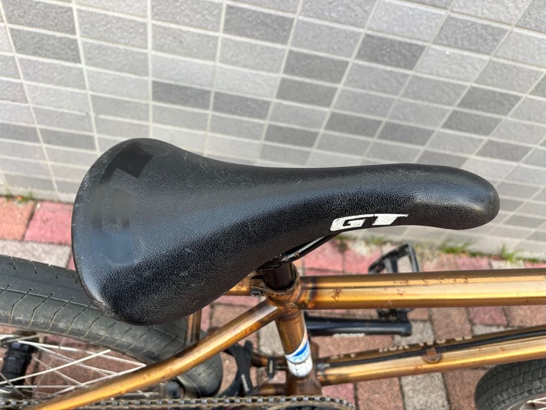 GT プラスチックサドル シートポスト セット ミッドスクール BMX