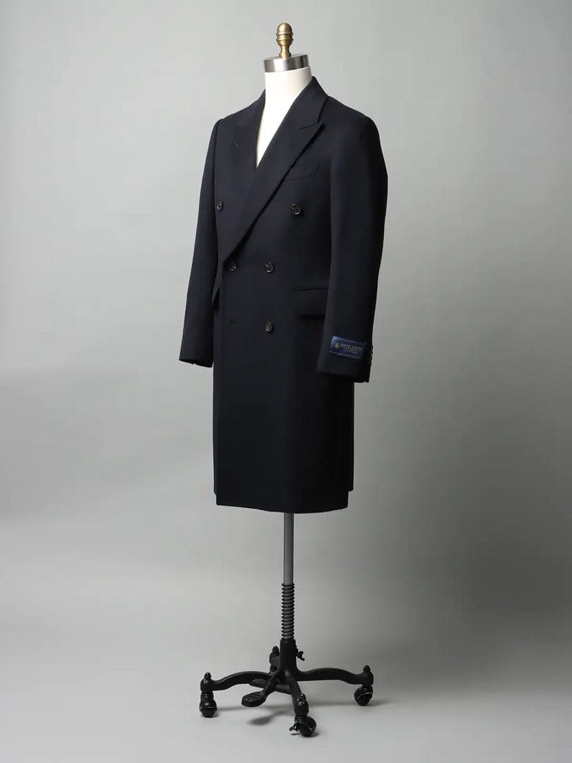 SS】ユニバーサルランゲージ／FUMIYA HIRANO／ダブルチェスターコート