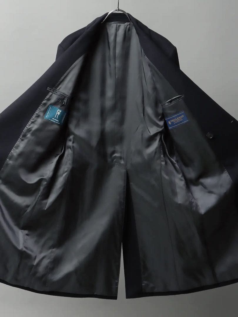 SS】ユニバーサルランゲージ／FUMIYA HIRANO／ダブルチェスターコート