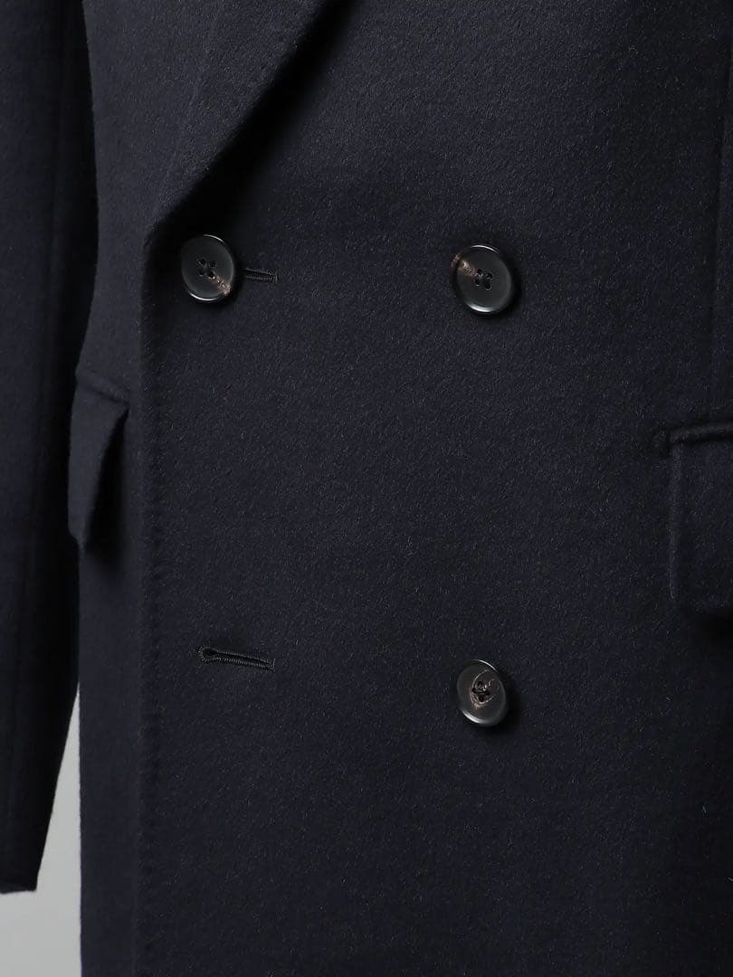 SS】ユニバーサルランゲージ／FUMIYA HIRANO／ダブルチェスターコート