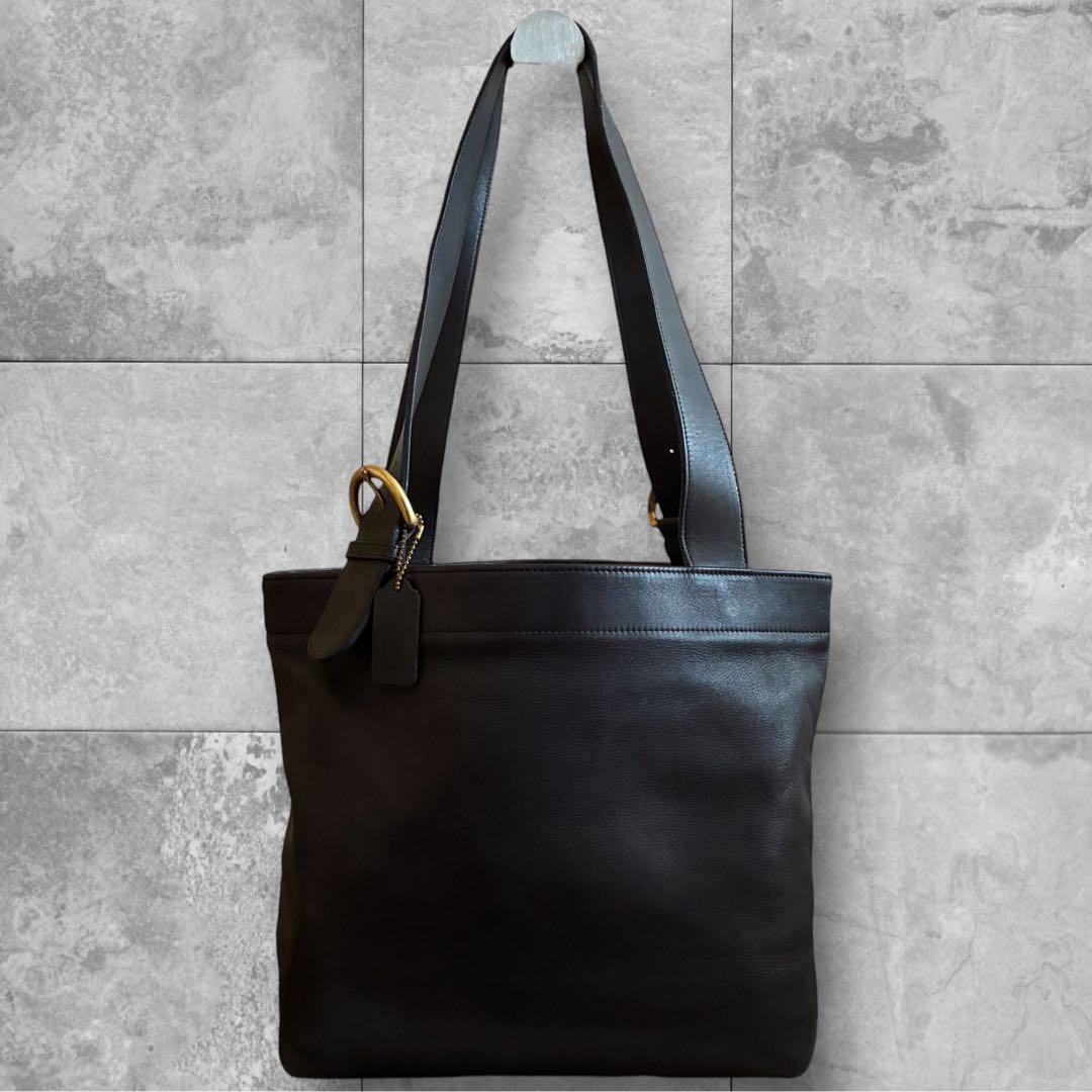 美品 COACH オールドコーチ トートバッグ ハンド レザー 4140 本革