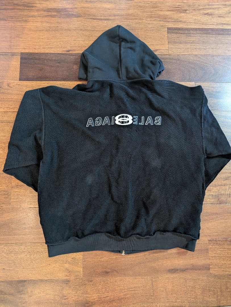 トップス BALENCIAGA 24Summer inside out hoodie