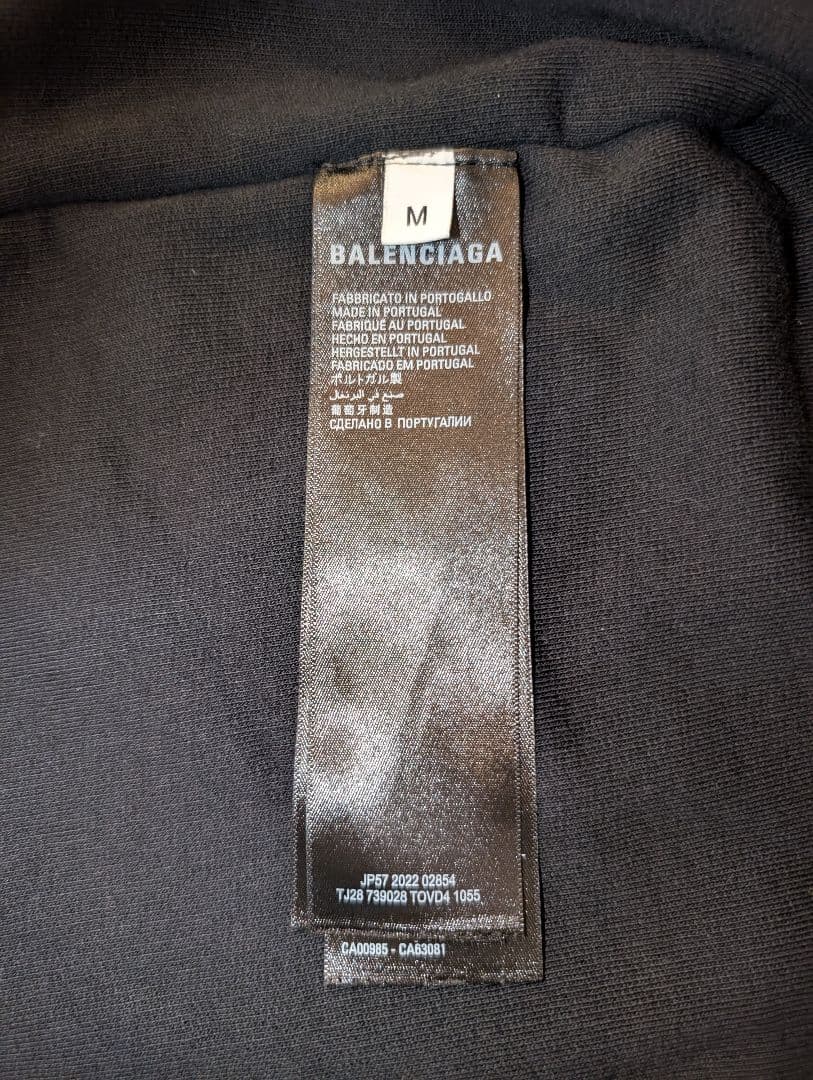 トップス BALENCIAGA 24Summer inside out hoodie
