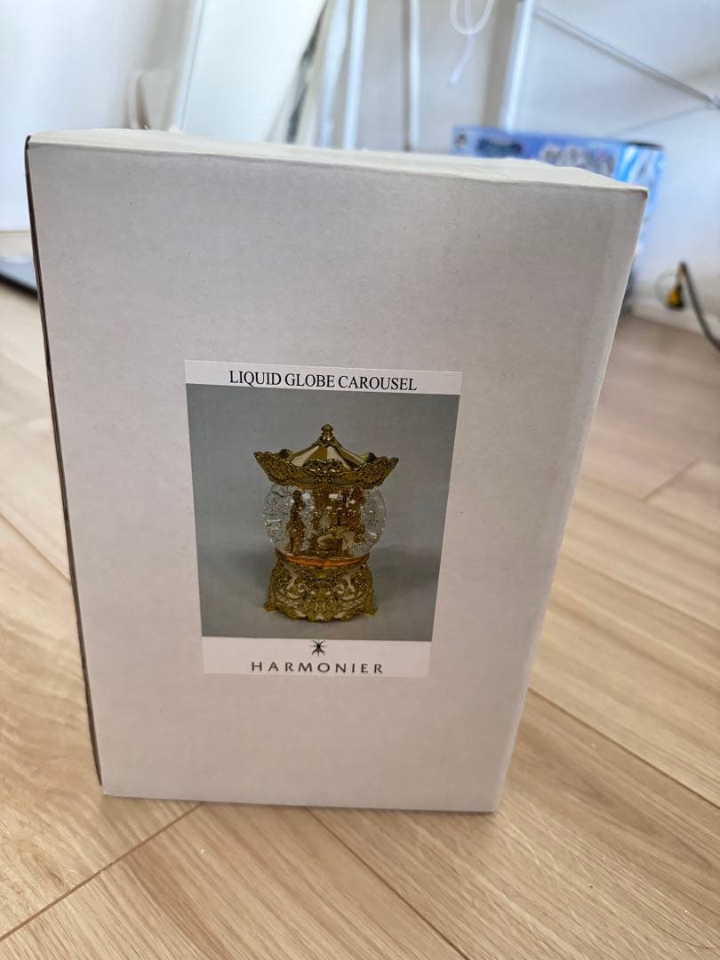 ハルモニア　メリーゴーランド スノードーム