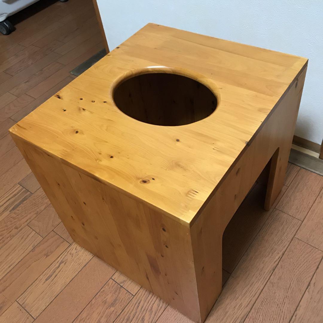 天然木よもぎ蒸し用椅子