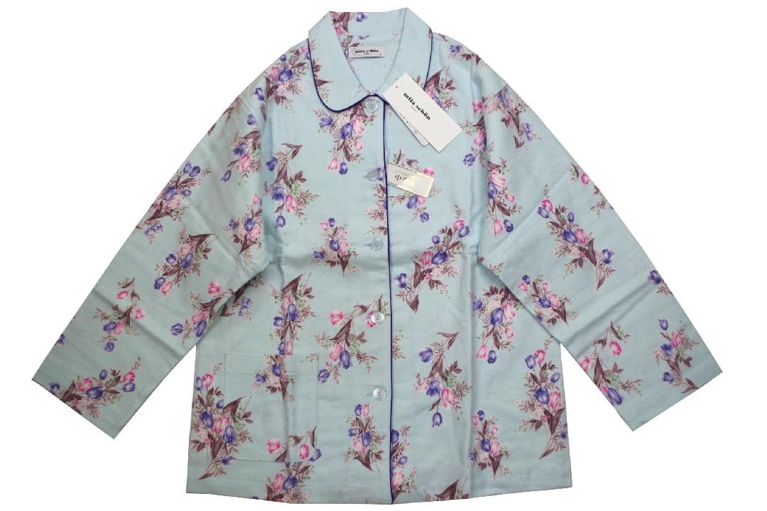 【新品】ミラショーン 　秋冬物中空糸厚手ネル地パジャマ(S)　C18