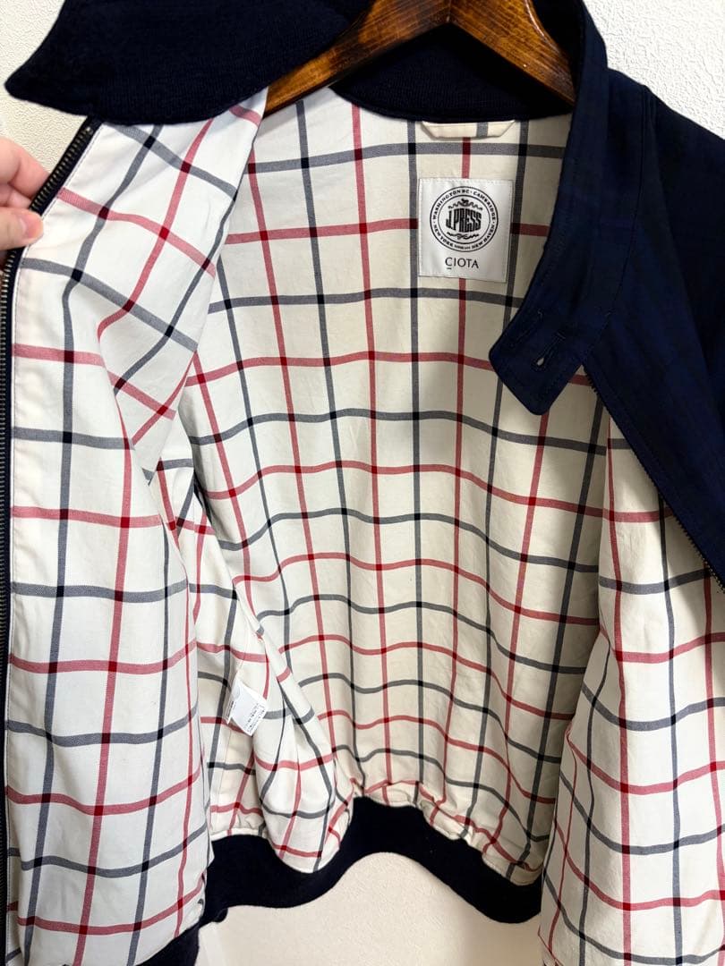 CIOTA×J.PRESS マドラスゴルフジャケット　BZLM-118