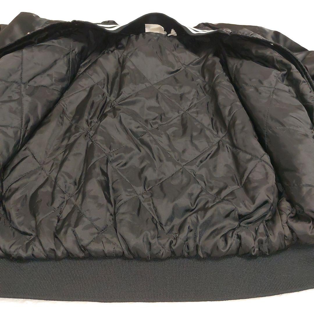 NFL RAIDERS 背面ビッグロゴ刺繍 中綿 スカジャン ブラック