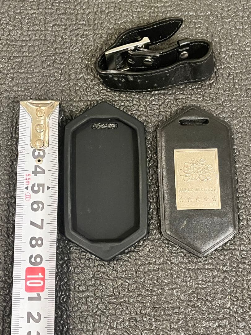 JAL JGCネームタグ ブラック(小)